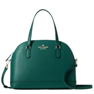 NWT Kate spade Sadie saffiano leather dome deep jade